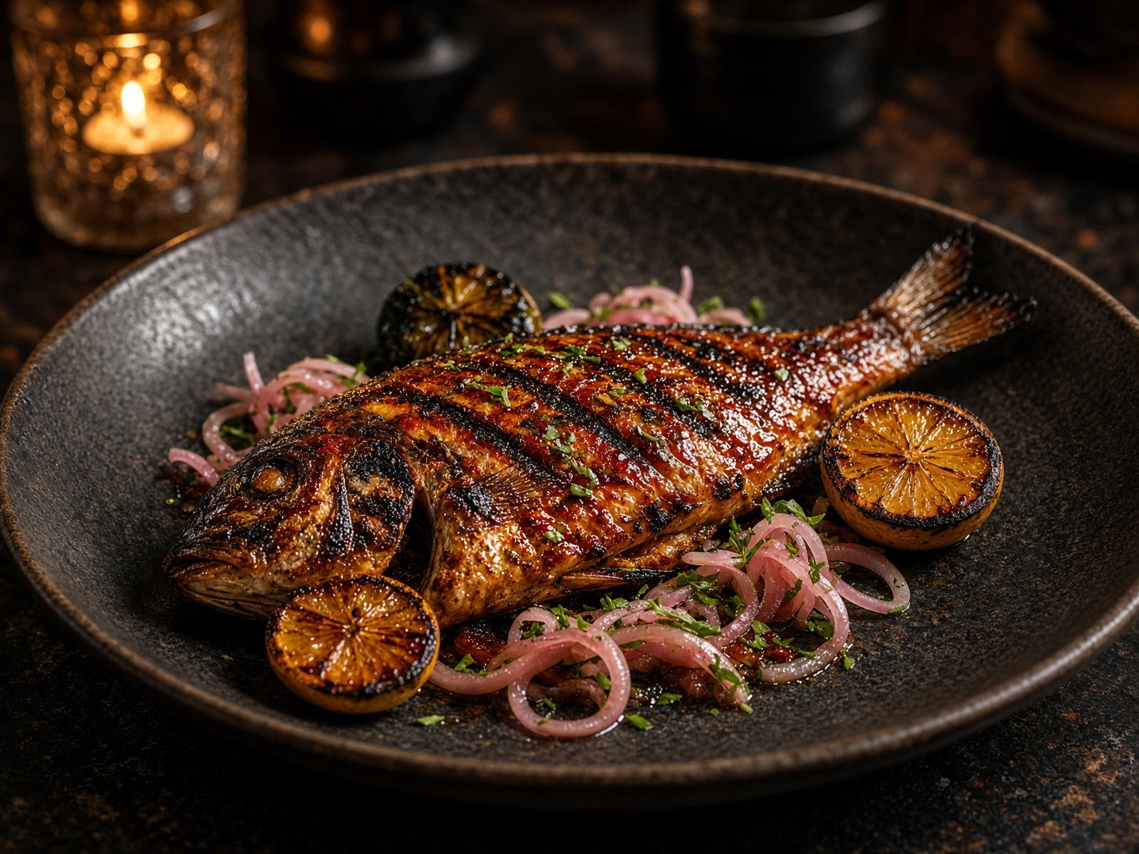 Whole sea bream